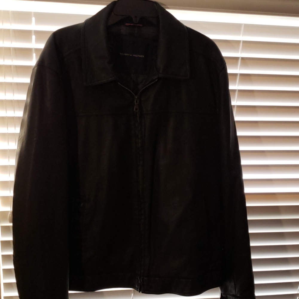 Men's leather jacket